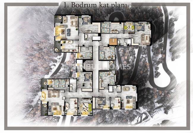 Stylish Flats Near Beylikduzu Marina in Istanbul 19