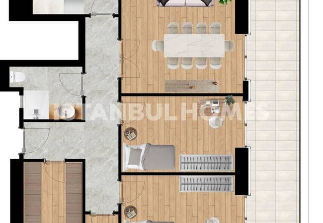 Büyükçekmece'de Havuzlu Site İçinde Daireler 22