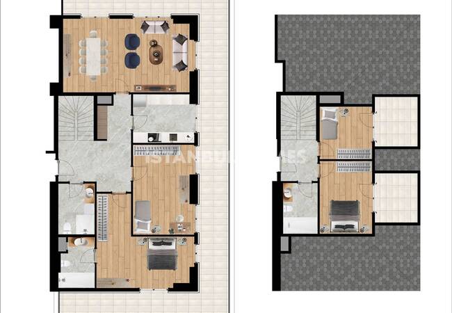 Büyükçekmece'de Havuzlu Site İçinde Daireler 23