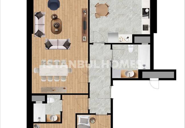 Büyükçekmece'de Havuzlu Site İçinde Daireler 20