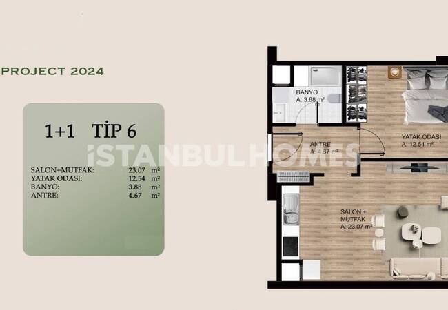 Wohnungen Zum Verkauf In Der Nähe Der U-bahn In Kagithane 24