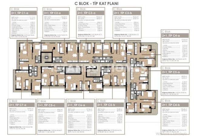 İstanbul Kağıthane'de Şehir Manzaralı Havuzlu Lüks Daireler 18
