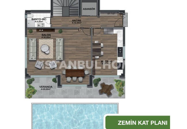 Luxuriöse Häuser Mit Pool Und Naturblick In Beylikduzu Istanbul 23