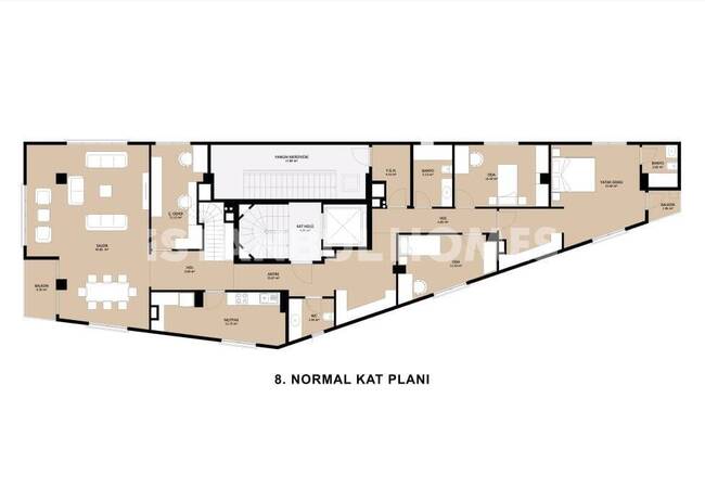 آپارتمان برای فروش در Kadıköy استانبول در نزدیکی ساحل 1