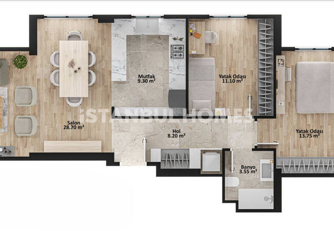 Flats for Sale with City View in Kadıköy İstanbul 2