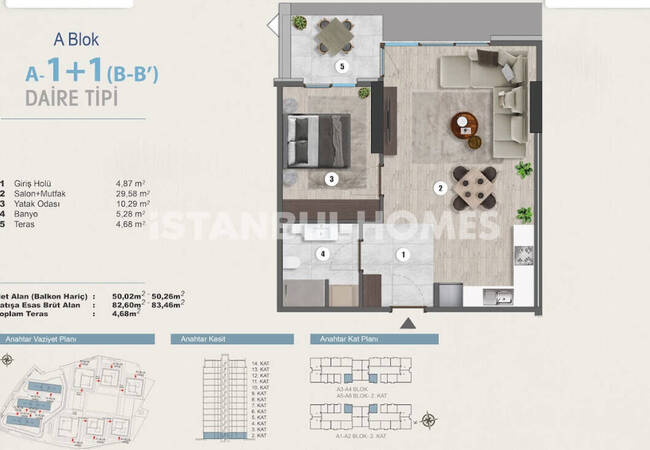 Real Estate for Sale in a Secure Complex in Kartal, Istanbul 20