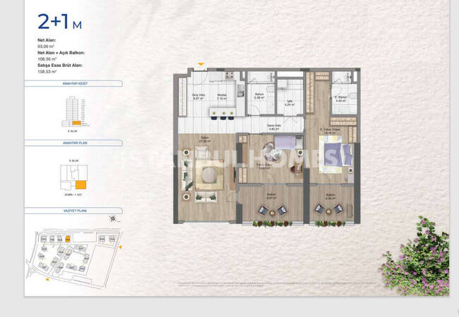 Spacious Flats 100 M From Metro in Bagcilar 21