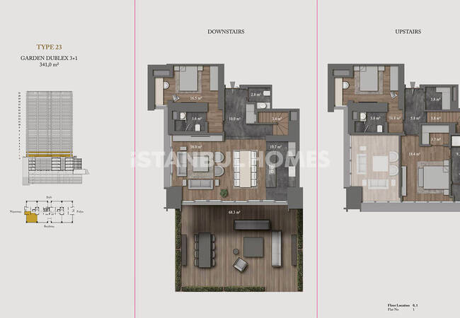 آپارتمان‌های 5 ستاره راحت در نیشانتاشی شیشلی 50