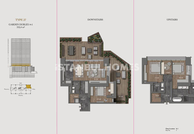 آپارتمان‌های 5 ستاره راحت در نیشانتاشی شیشلی 54