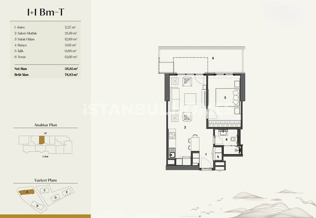 Квартиры с видом на море и Принцевы острова в Малтепе 19