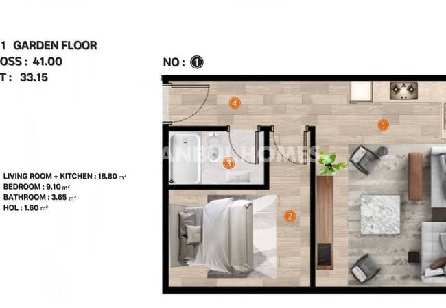 İstanbul Beşiktaş'ta Yüksek Kira Geliri Potansiyeline Sahip Daireler 10