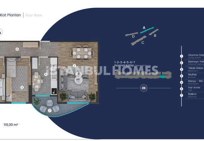 Appartements Dans Un Complexe Avec Piscine À Istanbul Pendik 15