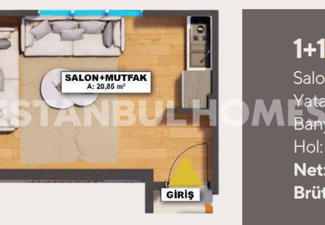 Appartements Avec Vue Sur La Nature Et Piscine Intérieure À üsküdar İstanbul 11