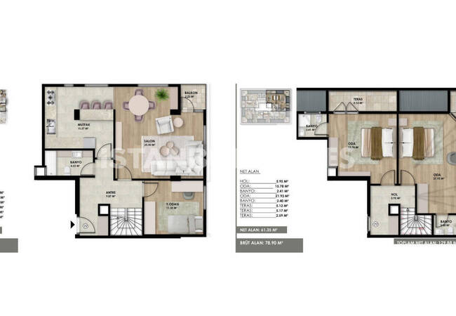 شقق فسيحة بالقرب من المرافق في بيشكتاش 16