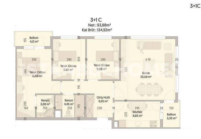 Appartements Dans Un Complexe Moderne À Gaziosmanpaşa Istanbul 15
