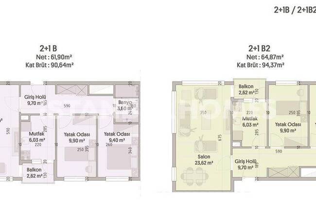 İstanbul Gaziosmanpaşa'da Modern Site İçinde Daireler 16