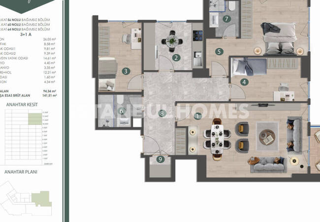 Appartements À 500 M De La Mer À Zeytinburnu 12