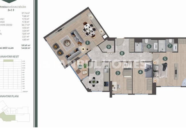 Appartements À 500 M De La Mer À Zeytinburnu 13