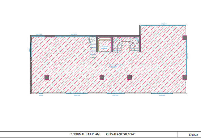مركز أعمال بالقرب من محطة مترو أسكودار 13