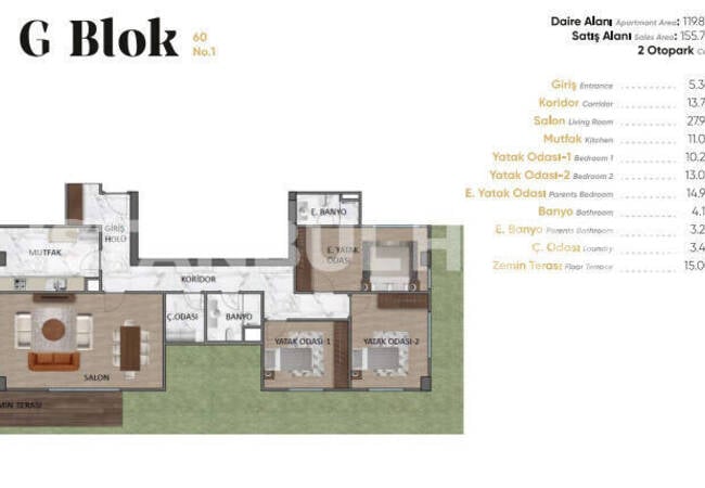 شقق أنيقة في مجمع مع مسبح في أوسكودار، إسطنبول 14