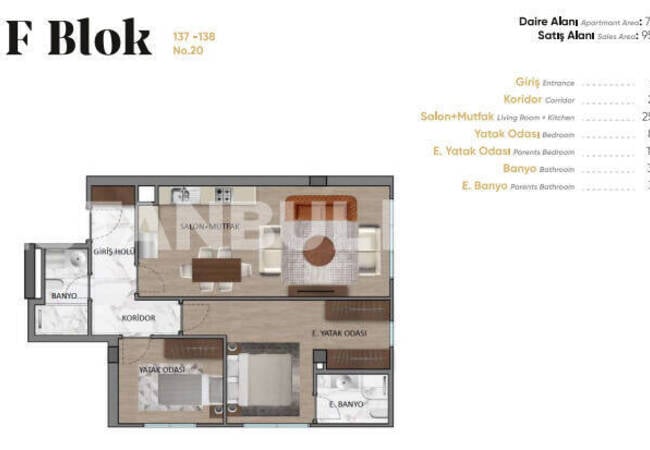 شقق أنيقة في مجمع مع مسبح في أوسكودار، إسطنبول 13