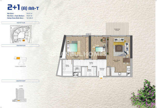 Elegant Apartments in an Extensive Project in Bagcilar 12