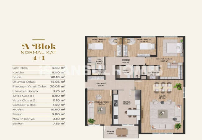 Appartements Spacieux Sur Une Artère Principale À Istanbul Basaksehir 36