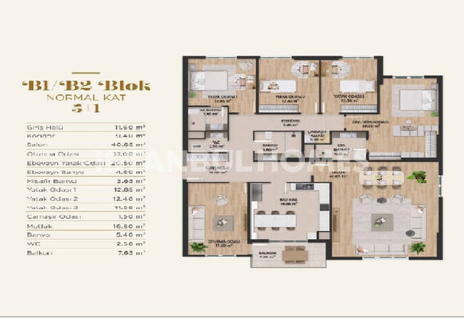 Appartements Spacieux Sur Une Artère Principale À Istanbul Basaksehir 35