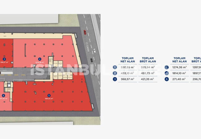 Commerces À Fort Potentiel De Revenus Locatifs À Basaksehir Istanbul 14