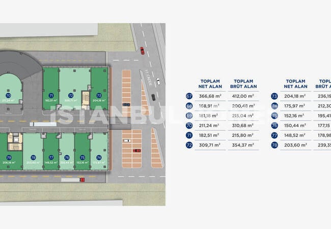 Commerces À Fort Potentiel De Revenus Locatifs À Basaksehir Istanbul 10