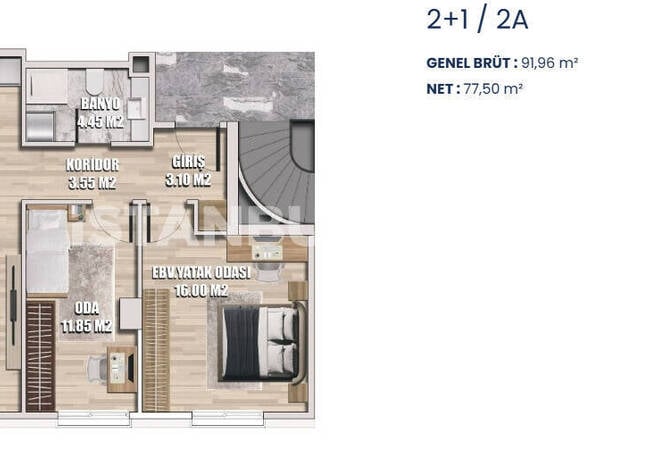 İstanbul Üsküdar'da Denize Yakın Projede Deniz Manzaralı Daireler 19