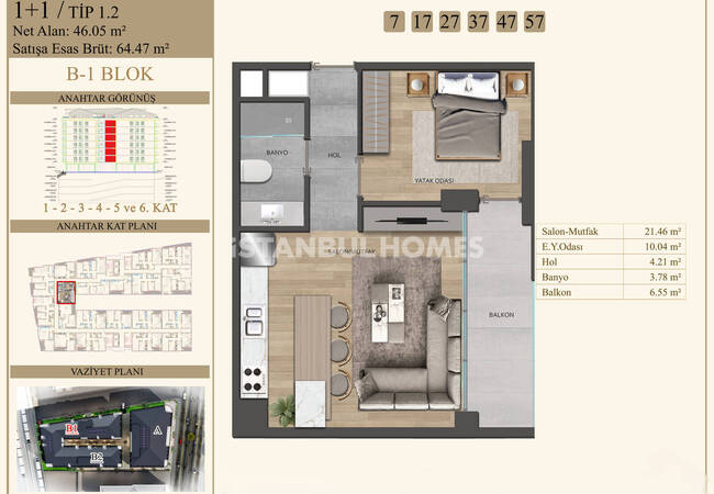 City-view Properties in a Complex in Maltepe Istanbul 23