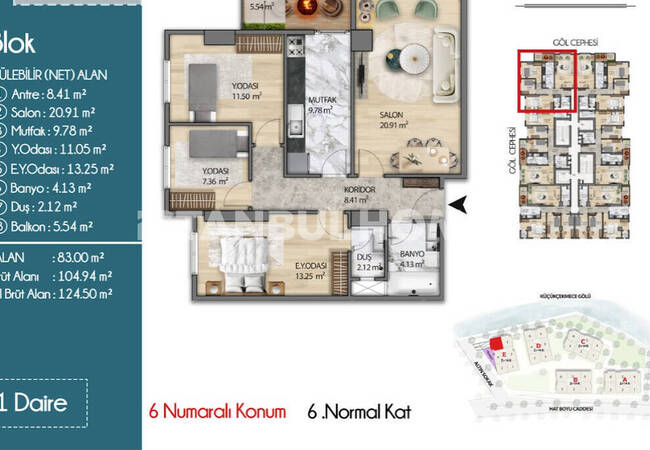 Apartments Close to Daily Amenities in Istanbul Kucukcekmece 23