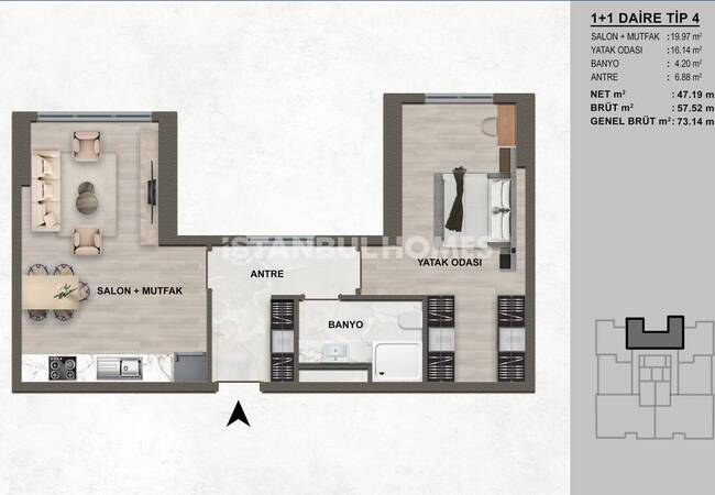 Apartments for Sale Near Public Transportation in Bağcilar 22