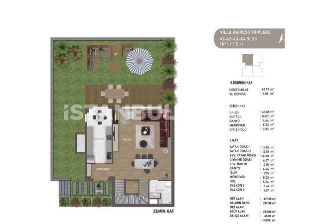 5-schlafzimmer-villen Mit Pool Und Sicherheitsdienst In Istanbul 15