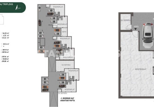 ویلاهای لوکس 5 خوابه با استخر و امنیت در استانبول 17