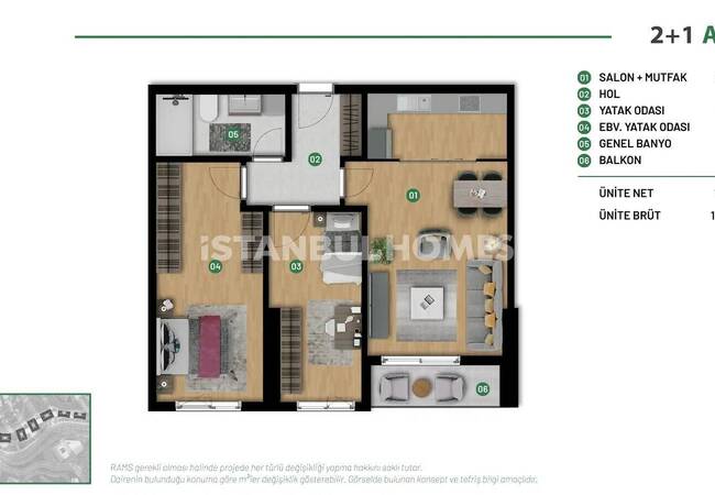 Forest-view Apartments in a Prestigious Complex in Istanbul Sariyer 26