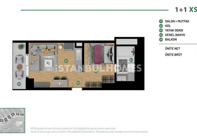 Forest-view Apartments in a Prestigious Complex in Istanbul Sariyer 25