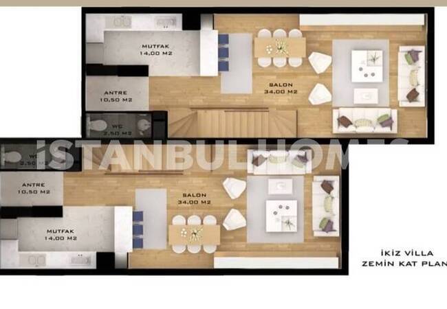 Villa Mit 4 Schlafzimmern Und Privatem Pool In Istanbul Büyükçekmece 30