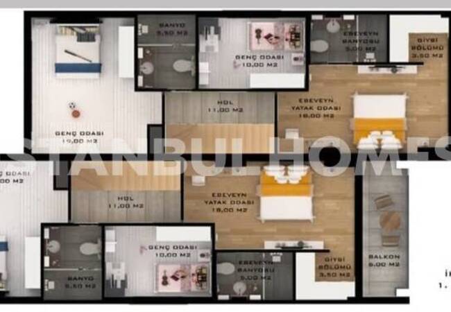 Villa Mit 4 Schlafzimmern Und Privatem Pool In Istanbul Büyükçekmece 29