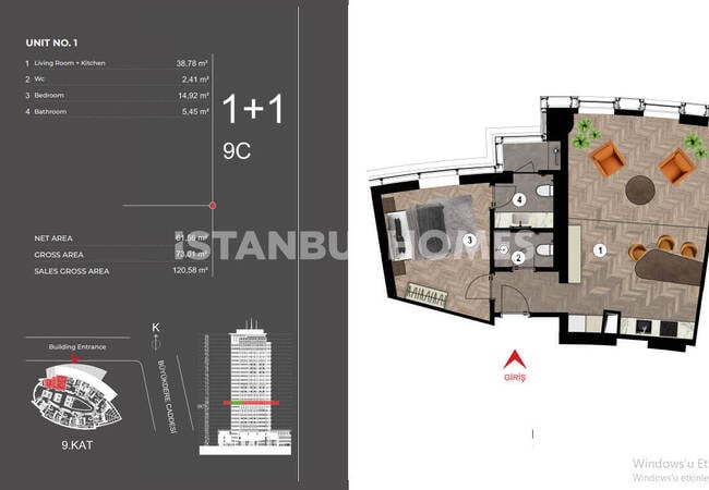 Elegante Wohnungen Mit Gemeinschaftspool In Kağıthane Istanbul 18
