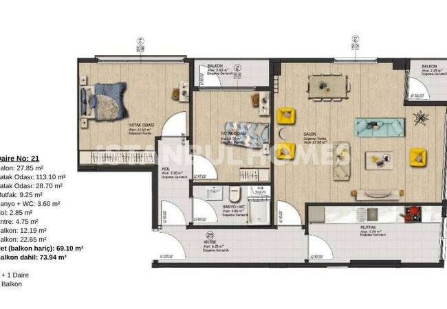 شقق فاخرة بالقرب من البحر في بشكتاش، إسطنبول 14