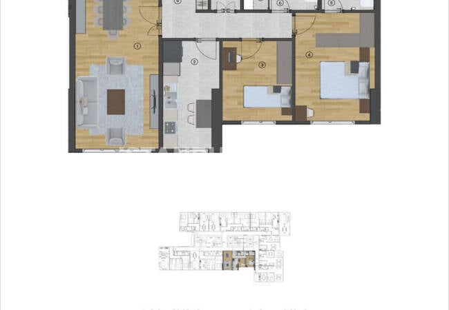 Luxury Flats with Rich Social Amenities in İstanbul Esenyurt 43