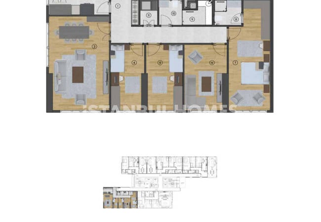 Luxury Flats with Rich Social Amenities in İstanbul Esenyurt 44