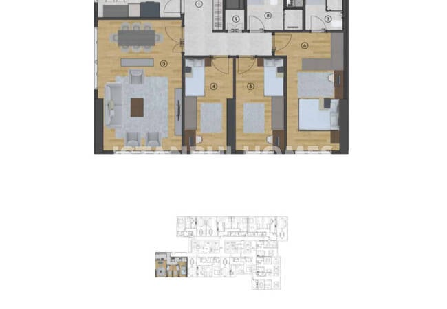 Luxury Flats with Rich Social Amenities in İstanbul Esenyurt 42