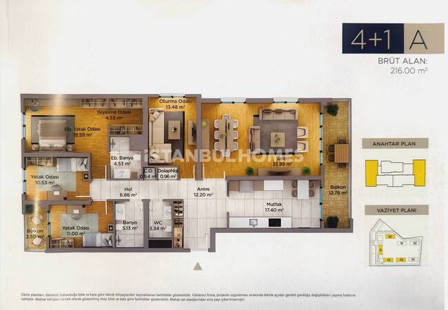 Apartments in a Complex with Lake View in İstanbul Avcılar 32