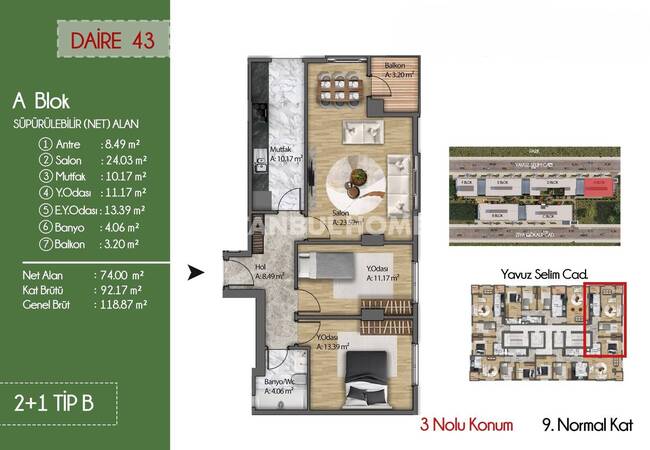 Elegant Apartments with Indoor Pool in Kucukcekmece 22