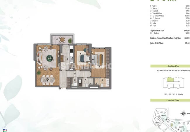 Lake-view Apartments Near Marmaray Stop in Kucukcekmece 25