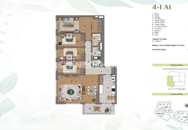 Lake-view Apartments Near Marmaray Stop in Kucukcekmece 27