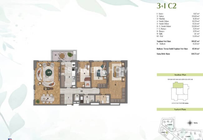Lake-view Apartments Near Marmaray Stop in Kucukcekmece 22